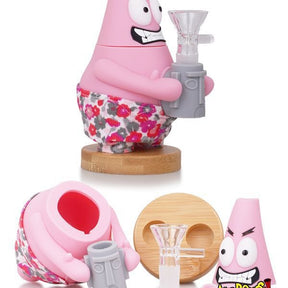 Patrick Star Water Bong - Your Portable Pipe for Creative Smoke Making Pots!
